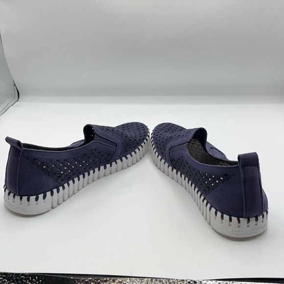 Ilse Jacobsen navy Slip-On Sneakers - Picture 7 of 9